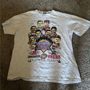 Super Bowl XXIX Graphic T-Shirt - Gray